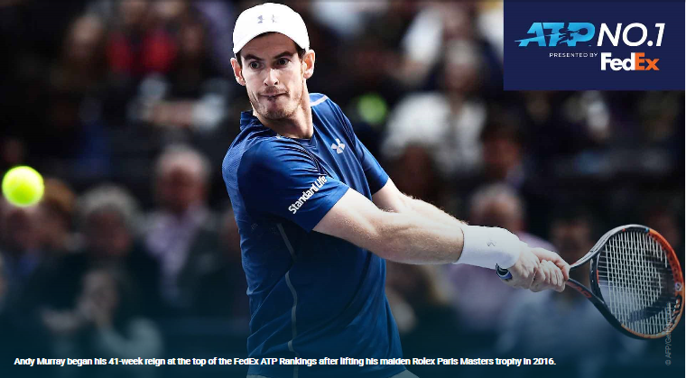 ATP总决赛险胜联合杯，穆雷统治全场