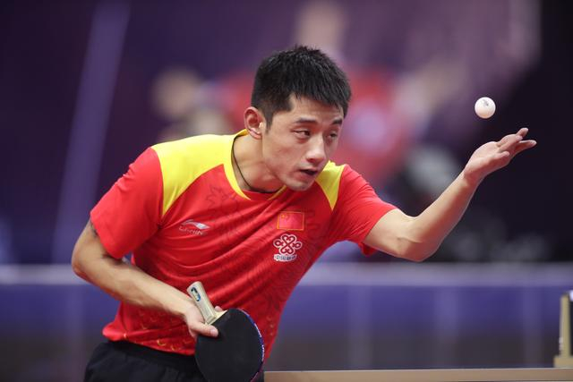 中国队鏖战法国队,张继科扛起全队 中国队鏖战法国队,张继科扛起全队