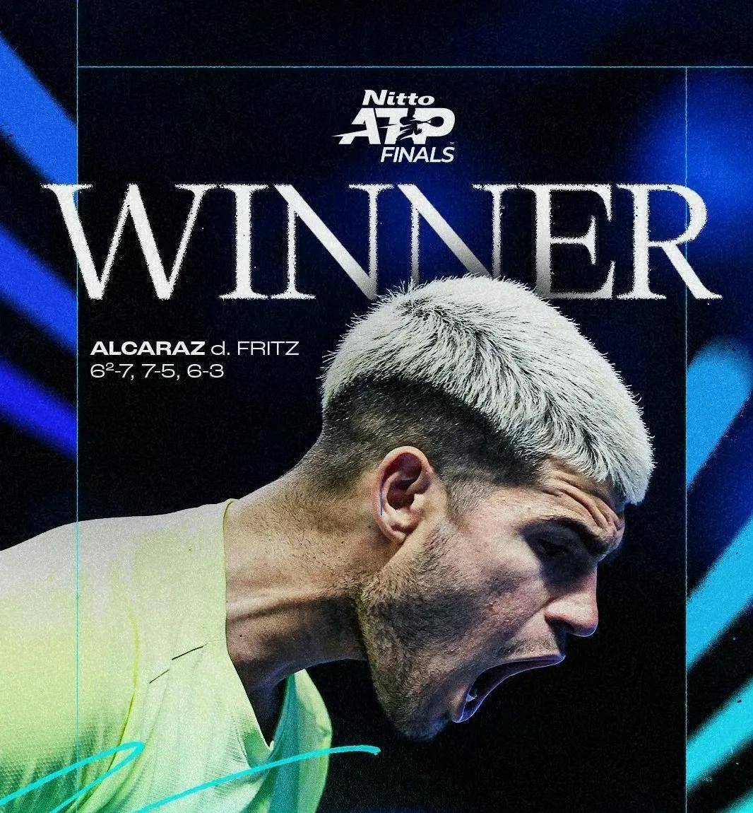 ATP总决赛横扫联合杯,阿尔卡拉斯高光表现 ATP总决赛横扫联合杯,阿尔卡拉斯高光表现