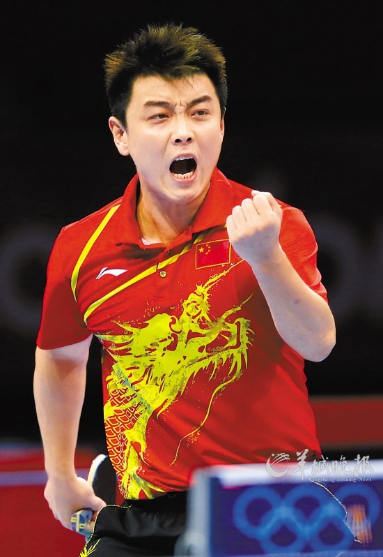 日本队力克法国队，张继科扛起全队